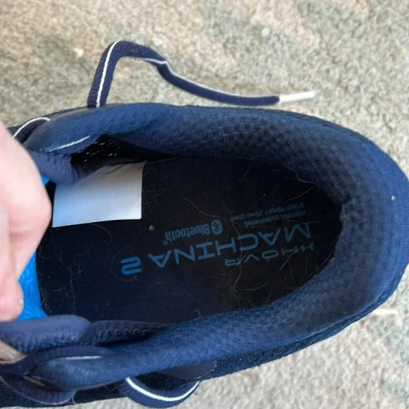 Men’s size 10 Under Armor machina 2 blue tooth running shoes - Picture 8 of 8
